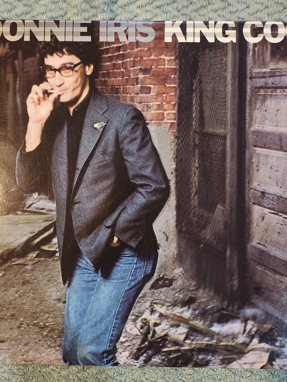 1981 vinyl LP record  for Donnie Iris - King Cool released on MCA Records.